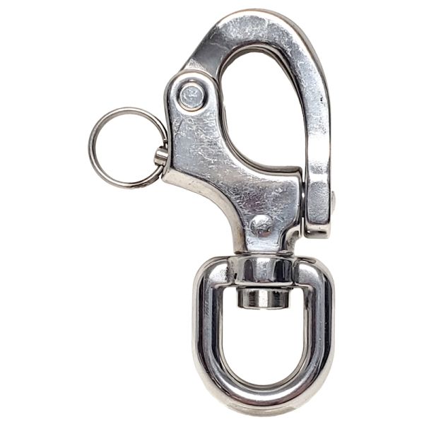 Shackle, Quick Release,S/S,Swivel Bail,3 5/8OAL