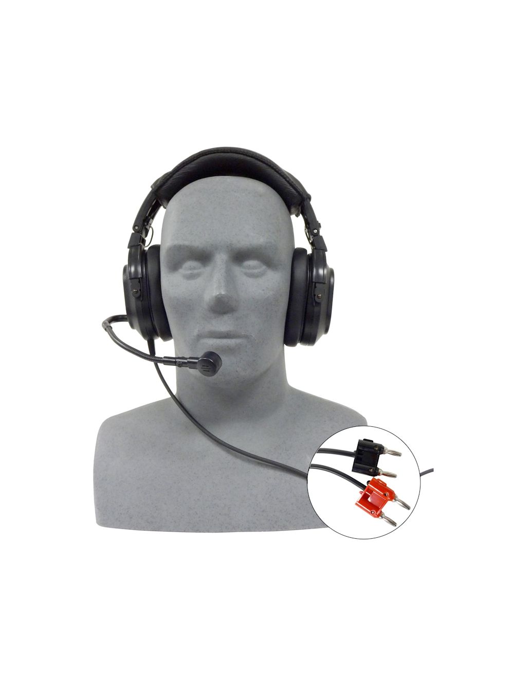 headset red and black