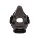 Oral Nasal, Black Silicone, Diamond Helmet