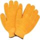 Gloves, Orange Knit,Honeycomb PVC Coated,LRG,Dozen
