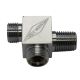 Body, Emerg.Valve,Chrome,High Flow,A/B Side Blocks