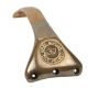 Handle, KM-37, w/Plaque, Brass