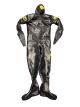 Dry Suit, Viking,Pro,Lg,N/S,Hood,Pro Cuff,Blk