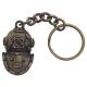 Key Chain, MKV Helmet, Bronze