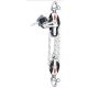 Block & Tackle, 3 Part,10' Block/Block,MWL 1240