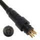 Connector, 6 Pin Male,W/P,18/6,600 Vt,SOOW,36
