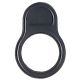 Keeper, Rubber, Knife, Round,w/Pull Tab,Black