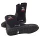 Booties, 6.5mm,S-13,Zipper,Toe/Heel Cap,Rubber Sol