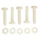 Screw Set, w/ Nut,Nylon,Handle,BR-22 PLUS