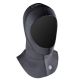 Hood, 6mm, Contour, 3mm Bib,Face Seal,Large,Blac